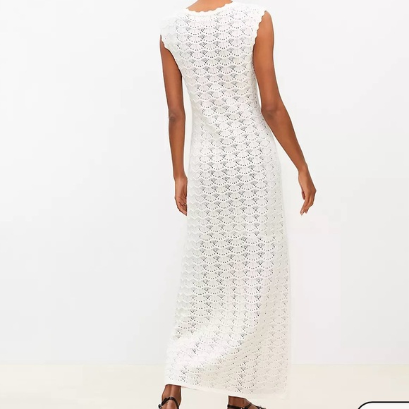 NWT Loft beach crochet midi dress - Picture 2 of 9